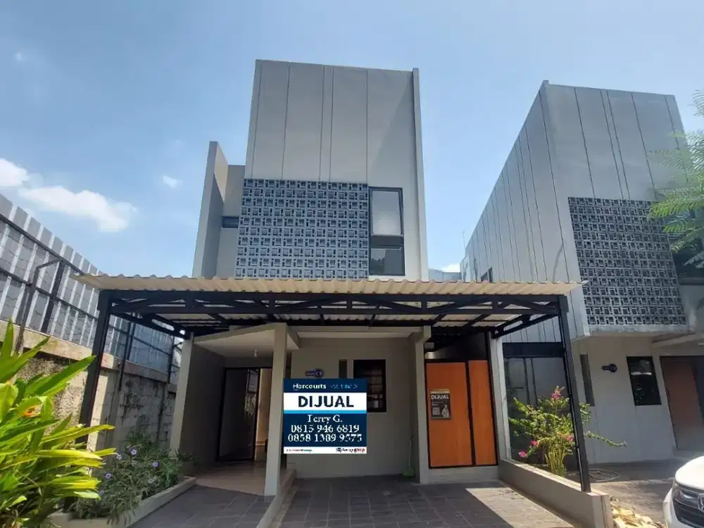 Rumah SIap Huni 2 Lantai Dalam Cluster Dijual Di Ciputat Tangerang Selatan Dekat Stasiun