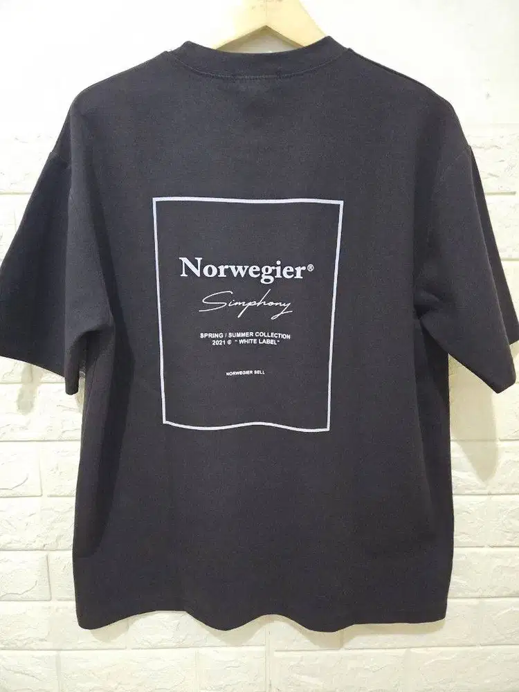 Reborn & audi backprint norwegier kaos baju size L