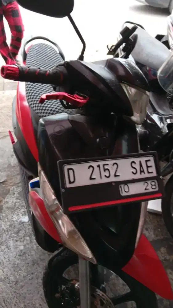 Jual cepat motor mio J thn 2012 BPKB STNK ada standar