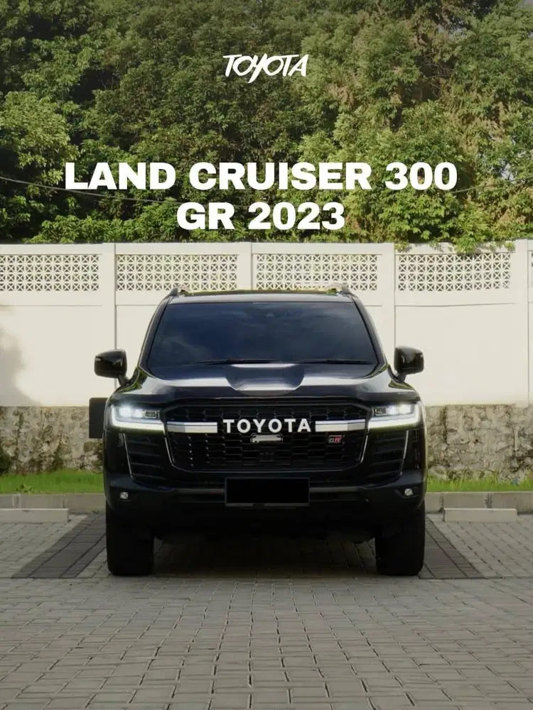 Toyota Land Cruiser LC 300 GR Sport GR-S TSS AT Hitam Metalik 2023