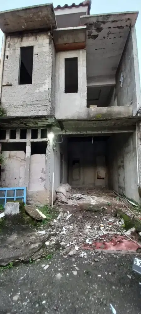 dijual rumah lanjut finishing di jak sel