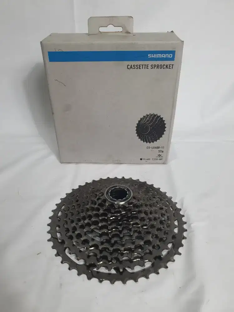 Cassette Sprocket 11-45 Shimano Cues LinkGlide 11 Speed lg400