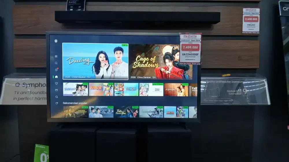 Kredit tv 32in samsung