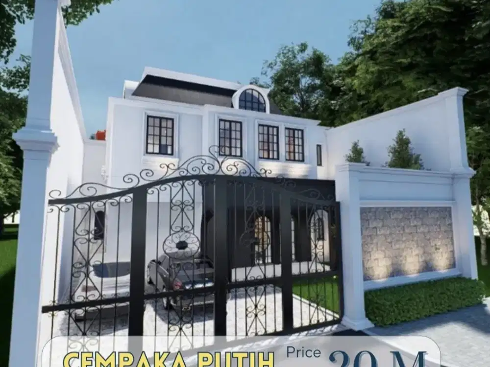 Rumah cantik daerah cempaka putih jakarta pusat
