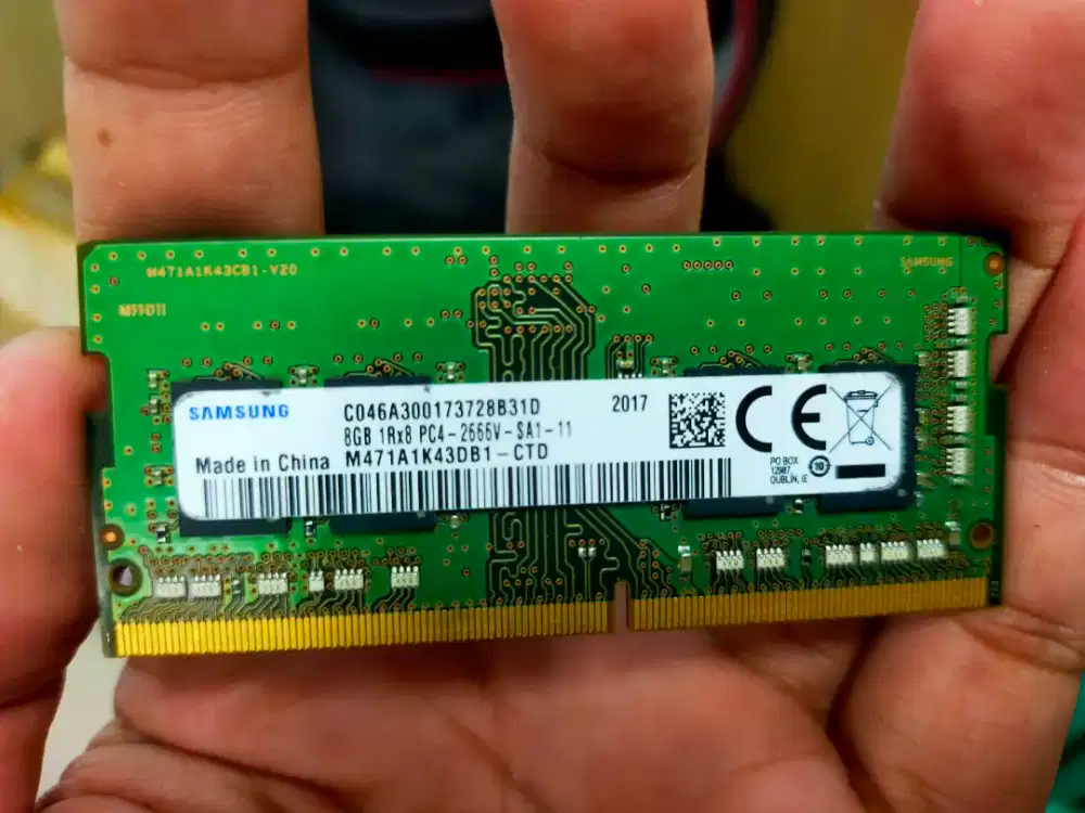 Dijual ram laptop/SODIM 8GB DDR4 ORI cabutan dari laptop PC 2666V