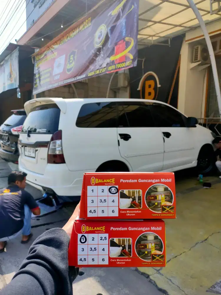 SUSPENSI MOBIL LEBIH EMPUK ANTI GRUDUK pakai BALANCE SPRING BUFFER