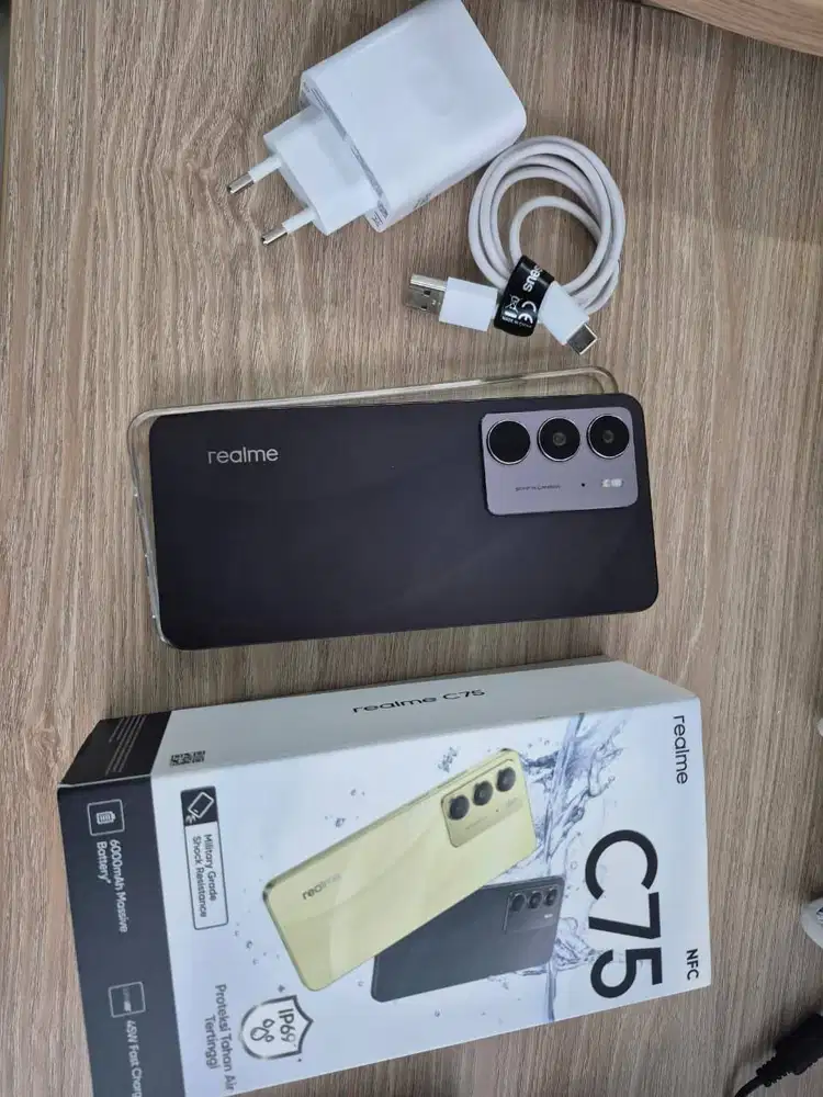 Realme C75 Storm Black - Like New