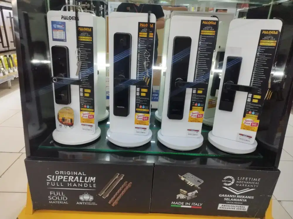SMARTLOCK DISKON 50% GARANSI LIFETIME