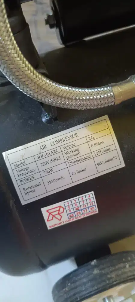 Kompresor listrik RJC 1 hp