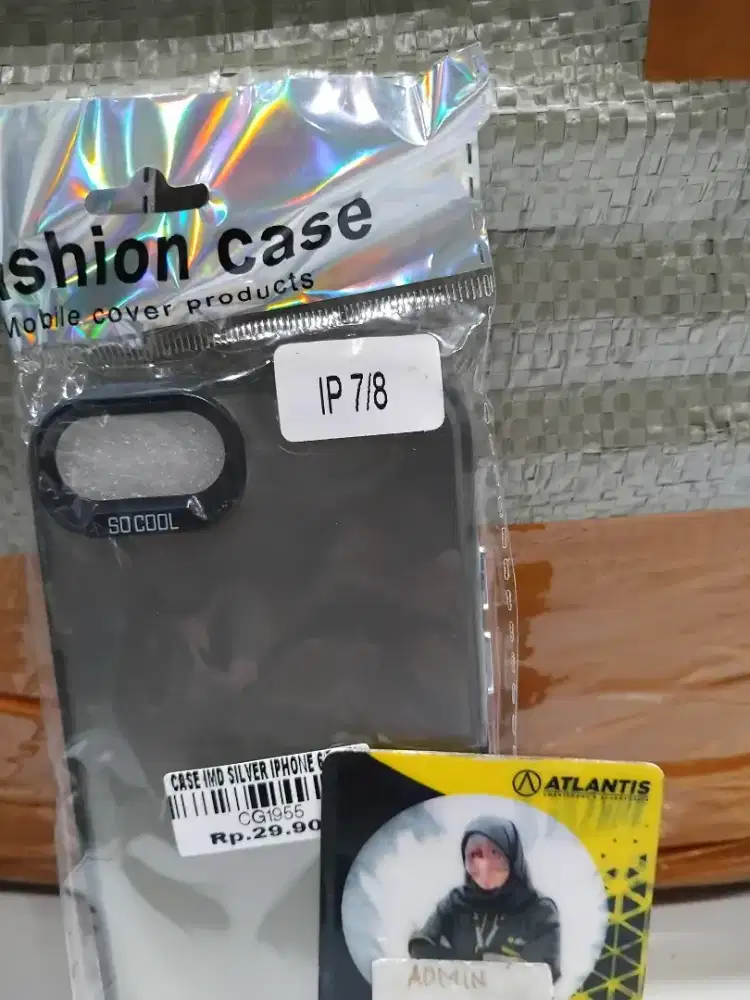 CASE IMD SILVER IPHONE 6/7 | ATLANTIS DAHSYAT