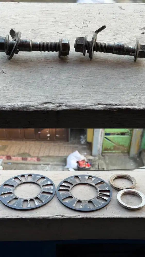 Spacer dan baut chamber dan center ring honda