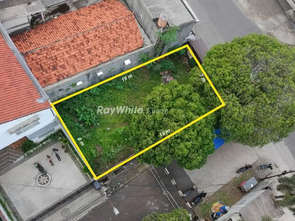 Tanah Hook di Komplek Aman & Nyaman Cinere dengan Akses Jalan Raya