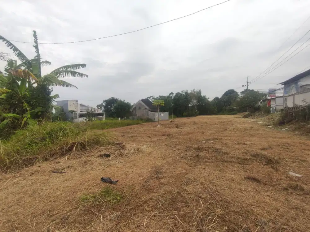 Rumah Kost Siap Bangun Area Pinggir Jalan Merjosari Malang