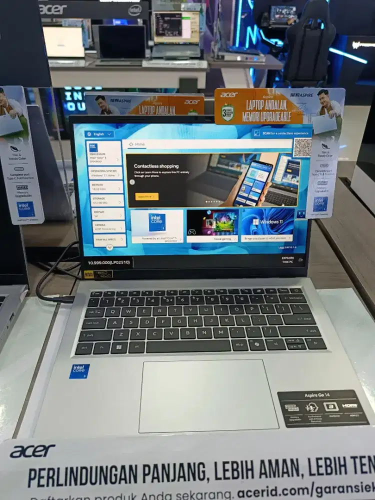 KREDIT LAPTOP ACER CORE 5 GRATIS 2X CICILAN