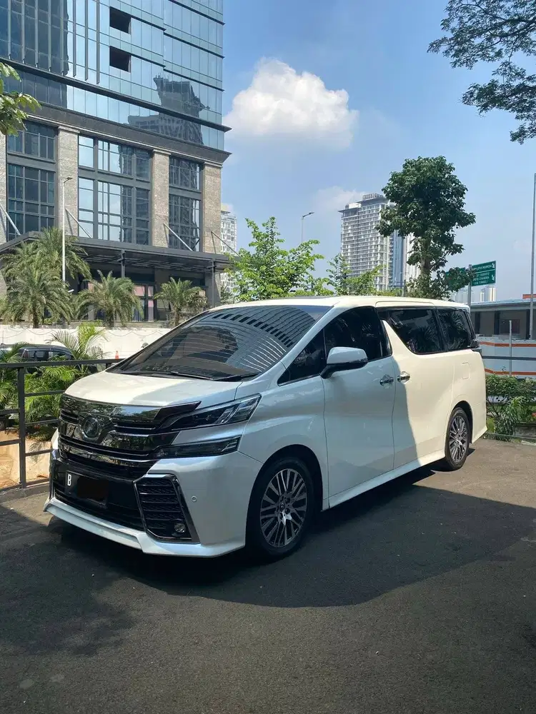 Toyota Vellfire ZG PS 2015 White Putih 2014 2016 Vellfire ZG PS