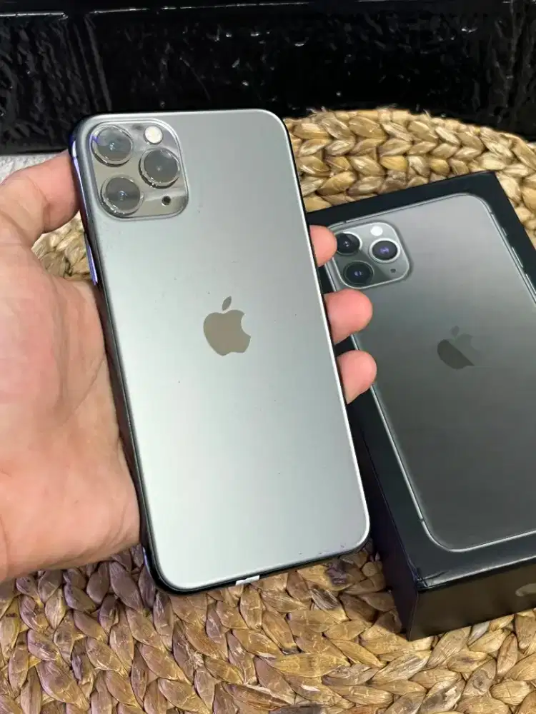 iphone 11 pro 256gb inter allop. hb88% mulus no minus siap pakai