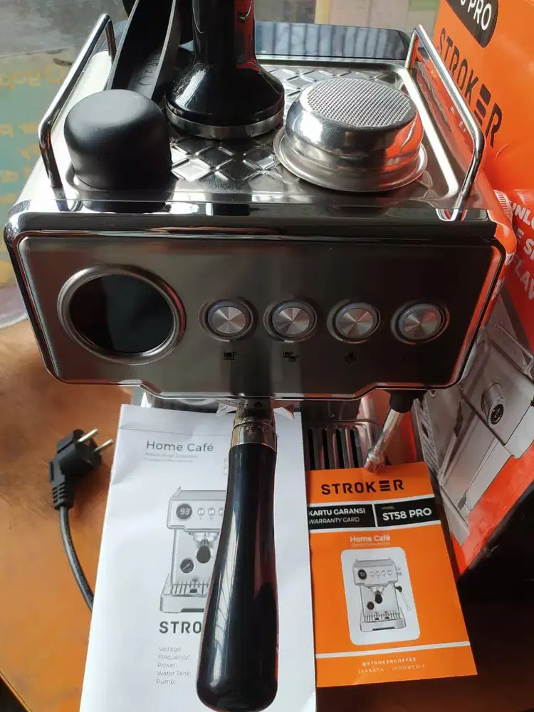 [BNOB} Mesin Kopi untuk Rumahan (STROKER ST58 PRO Home Cafe)