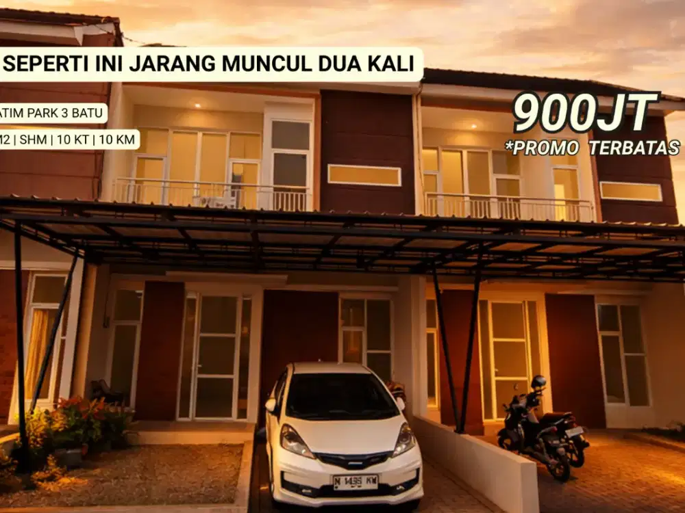 Villa Mewah Area Strategis 7 Menit Alun Alun Kota Batu