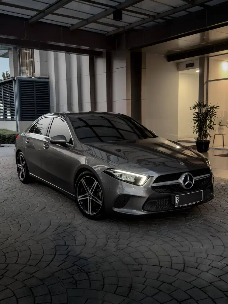 Mercedes Benz A200 MBUX 2020 Grey Abu-abu 2019 2021 Mercy A200 MBUX