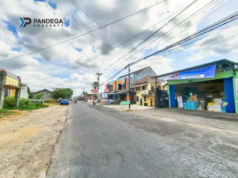 Tanah Gamping Jl Kabupaten Dekat Ringroad, Monjali, UTY, UNISA, MMTC, UGM, RSA UGM, JCM, SCH Bonus Ruang Usaha, Jogja Utara, Terminal Jombor