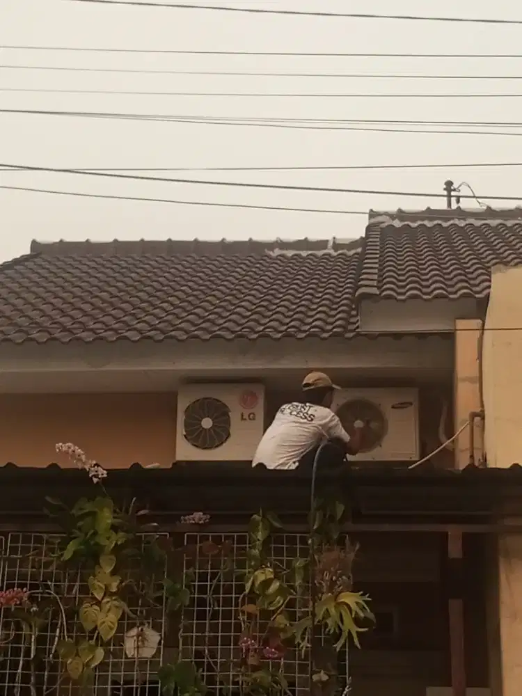 Service AC bongkar pasang AC service kulkas dan mesin cuci