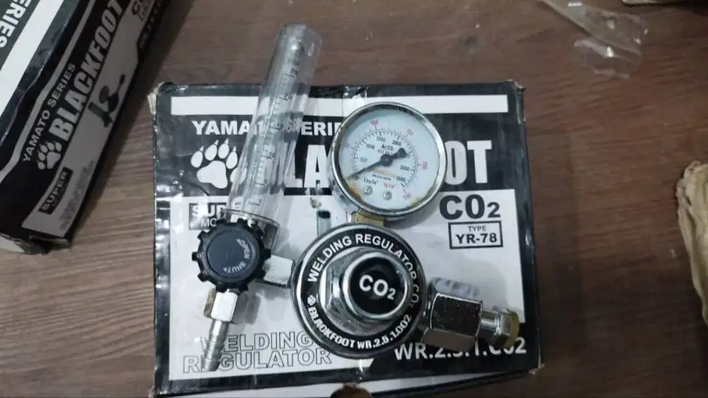 REGULATOR ARGON DAN CO2 SISA PROYEK PEMBANGUNAN GUDANG