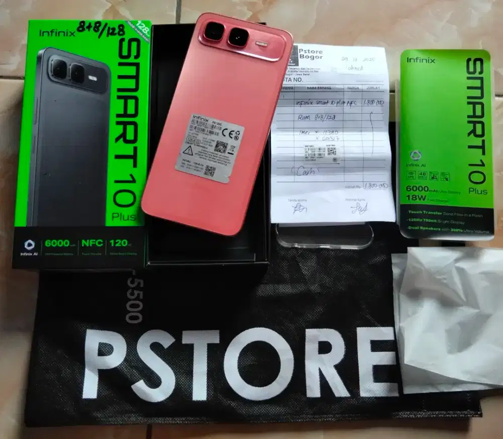 INFINIX SMART 10 PLUS NFC RAM 8+8/128