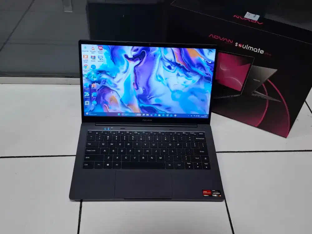 Laptop Advan soulmate/Processor AMD Ryzen 5 3500U/Ram 8GB/ SSD 256GB