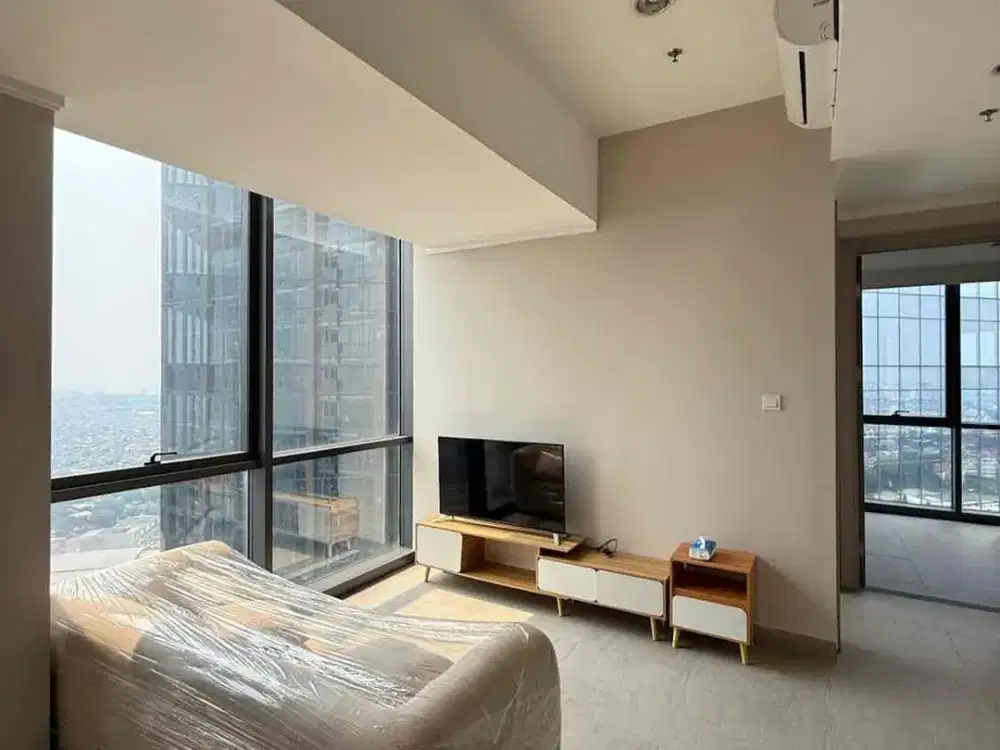Disewakan Cepat Unit Menara Jakarta 2 Kamar Semi Furnished