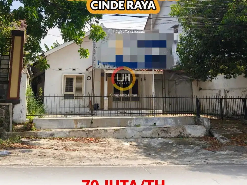 Disewakan rumah komersial cocok untuk hunian atau usaha