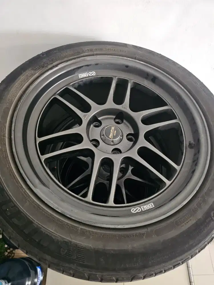 Pelek enkei dan ban michelin