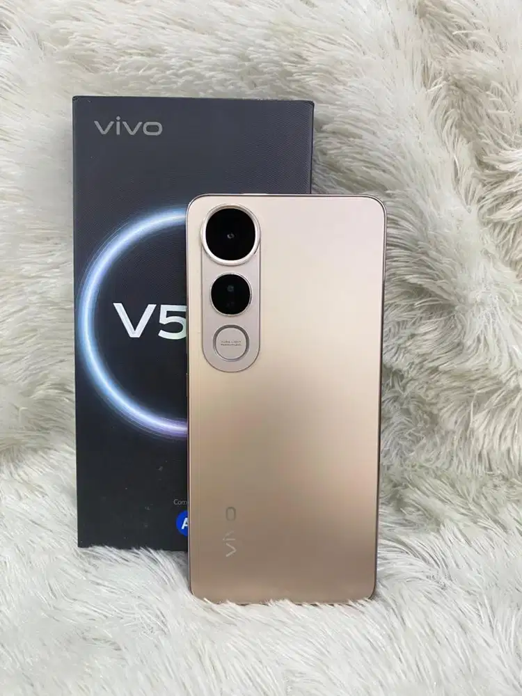 Vivo V50 lite 5G ram 8/256 Gold fullset original #3Gcom