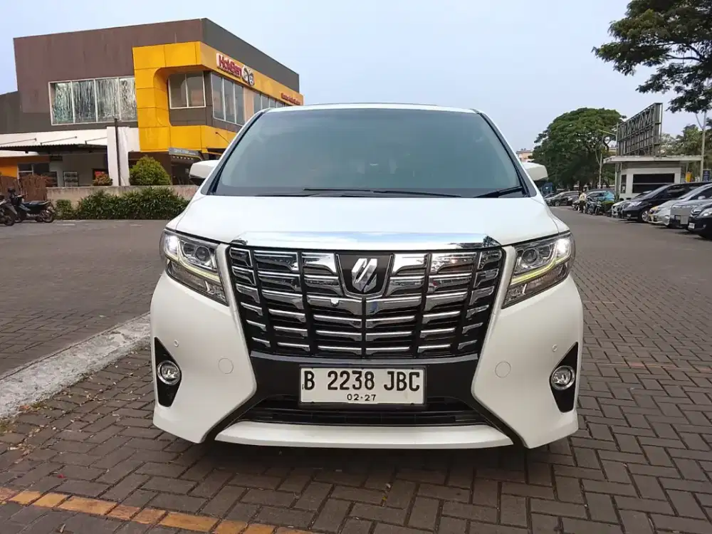 Toyota Alphard G AT 2016 Putih