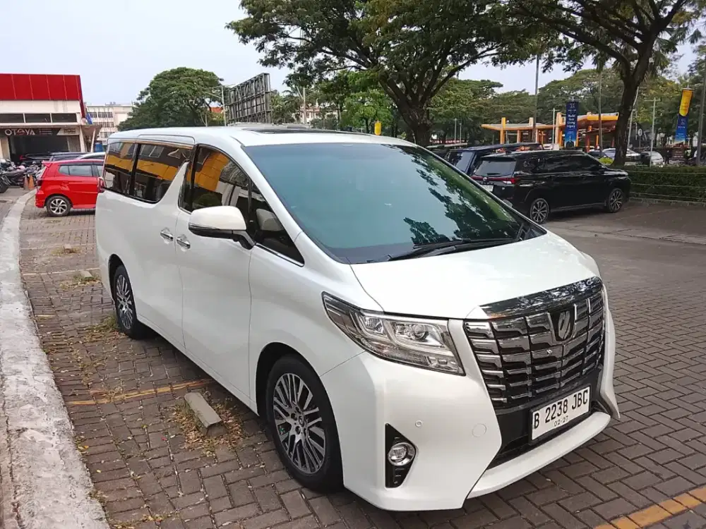 Toyota Alphard G AT 2016 Putih