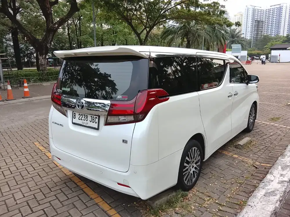 Toyota Alphard G AT 2016 Putih