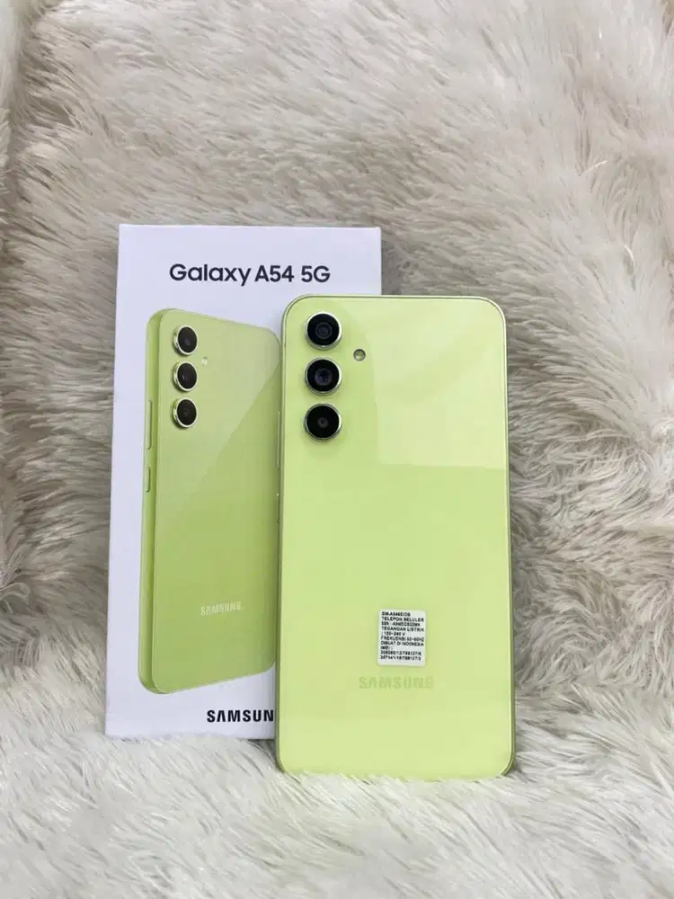 Samsung A54 5G ram 8/256 Awesome lime fullset original #3Gcom