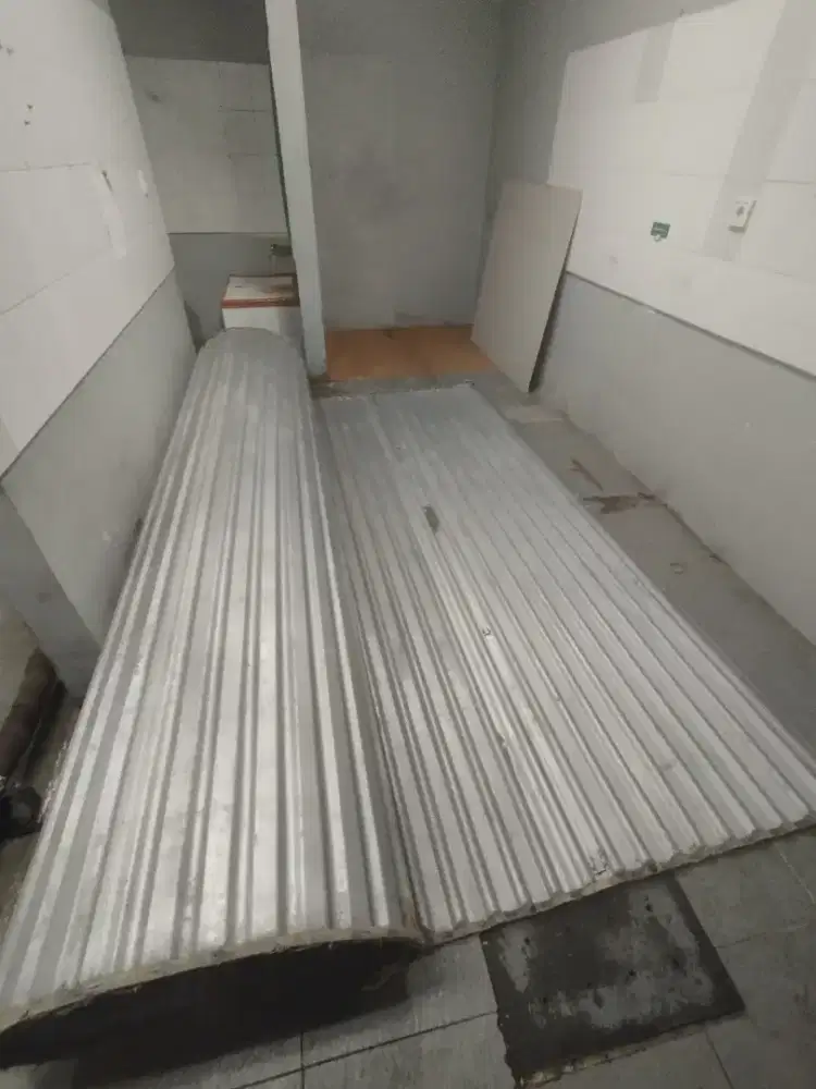 Rolling door bekas ukuran 1 pintu ruko