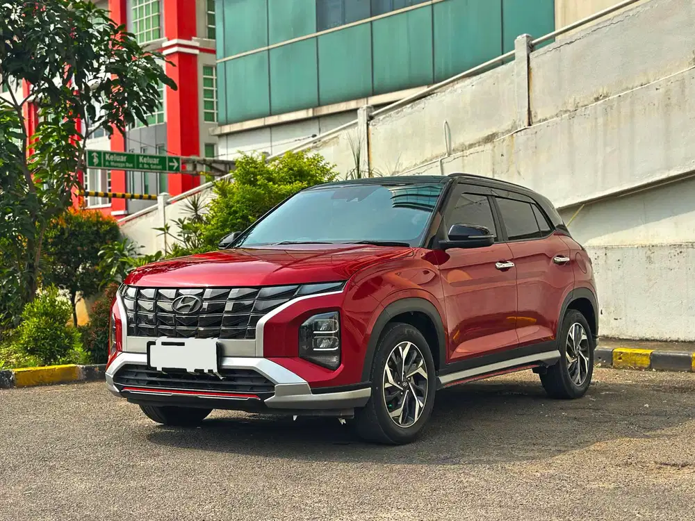 Dp minim Creta Prime AT 2022 matic two tone hyundai merah red bs TT