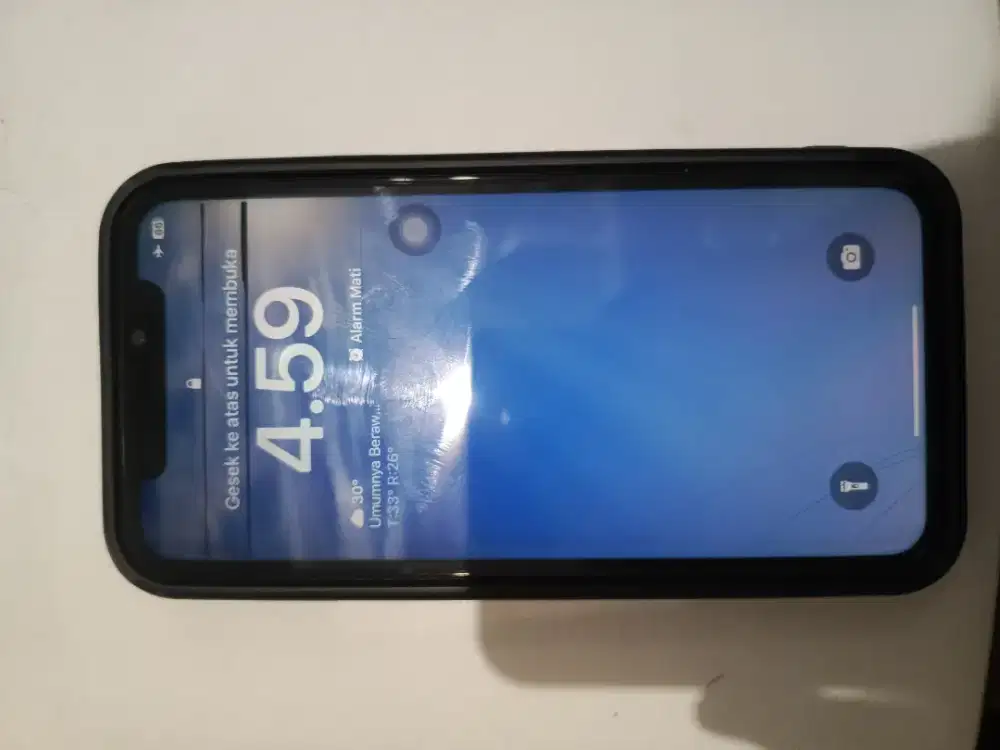 LCD Iphone 11 original minus garis no pecah