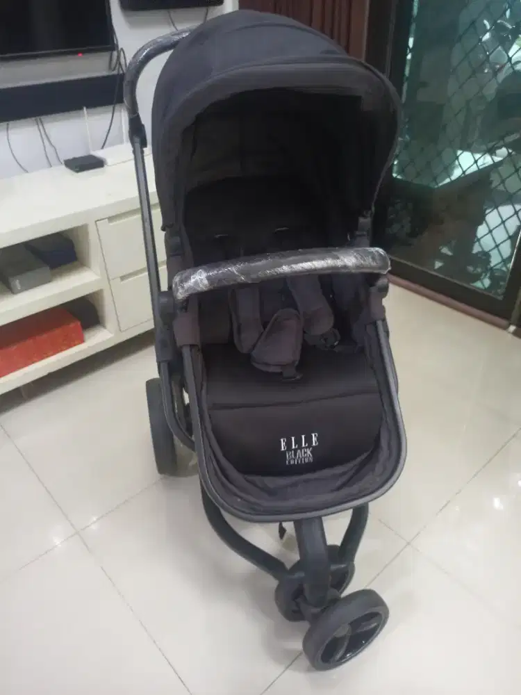 Stroller ELLE Hermitage black edition second