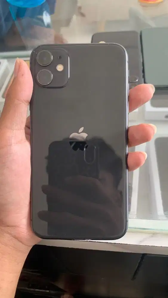 iPhone 11 128Gb iBox Fullset Mulus Lengkap