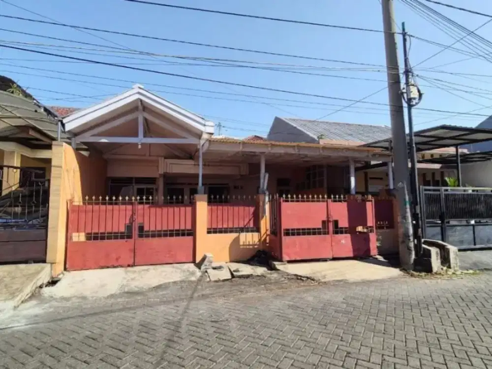 Dijual Rumah Lama di Darmo Harapan dekat Sukomanunggal