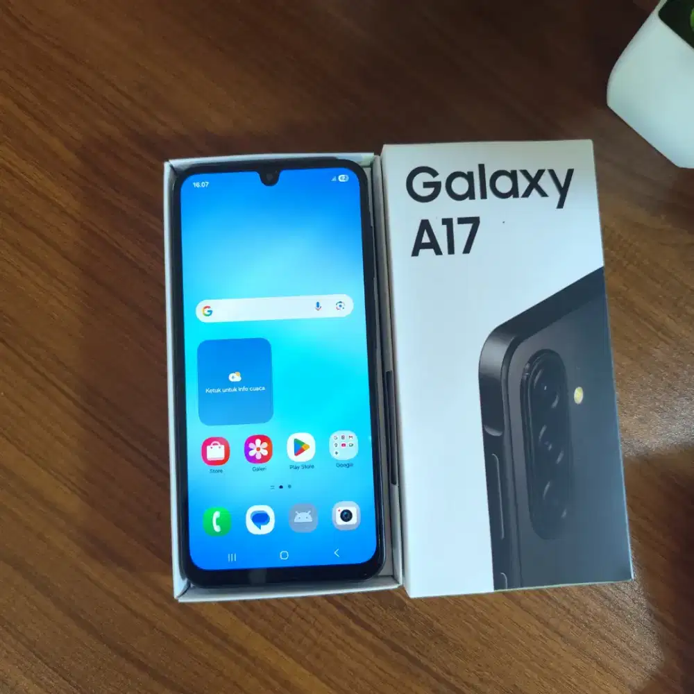 Samsung A17 4G Ram 8/128 Fullset 99% mulus