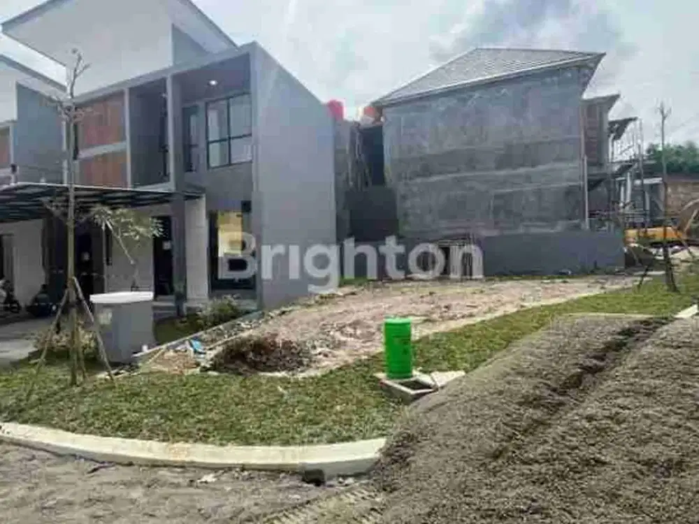 RUMAH MODERN POSISI HOOK DI JUAL