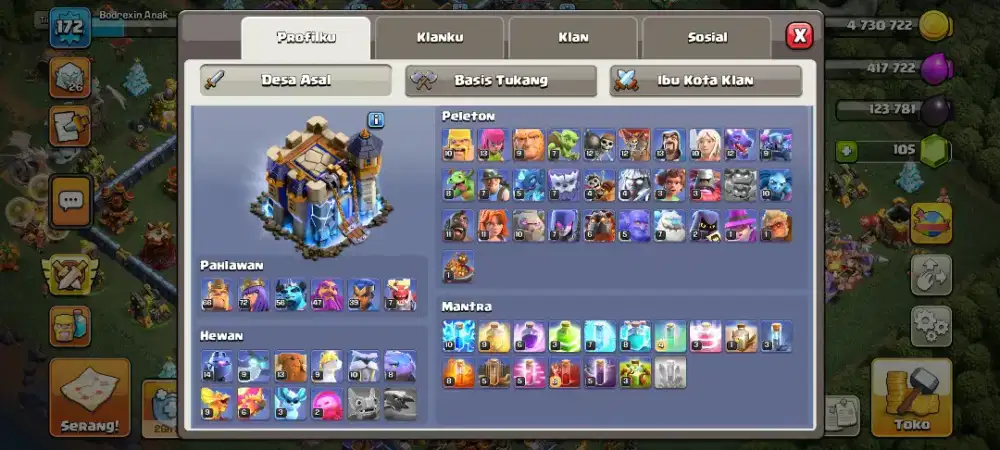 Th18 semimax, coc townhall 18