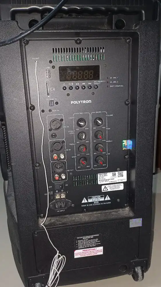 Speaker Politron Pas Pro12F3