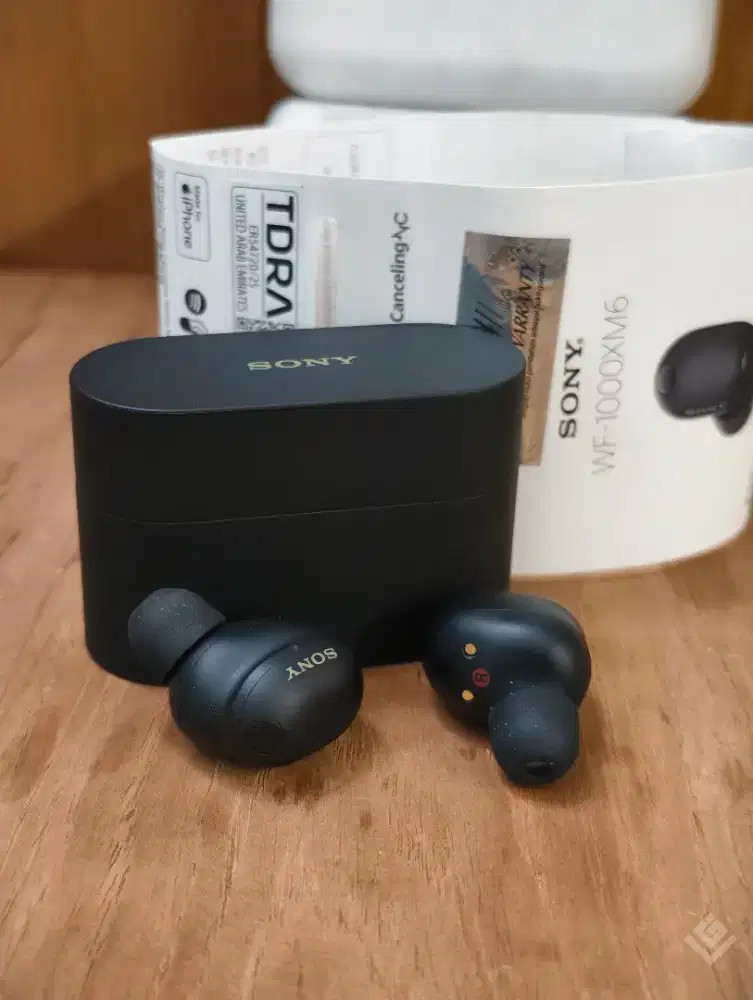 Earbuds Sony WF 1000XM6 Noise Cancelling SECOND resmi ori beli 1 bulan