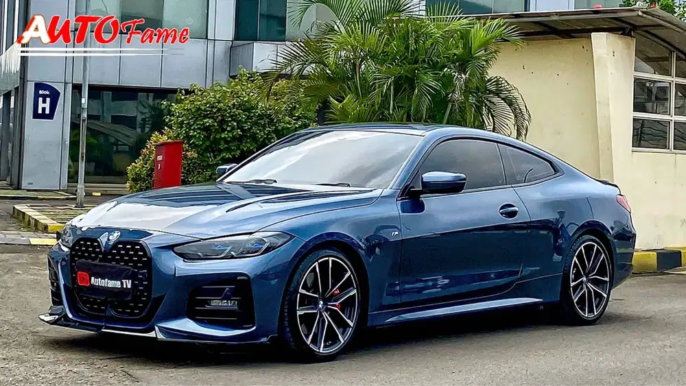 BMW G22 430i Coupe M Sport Pro Arctic Race Blue On Black NIK 2023