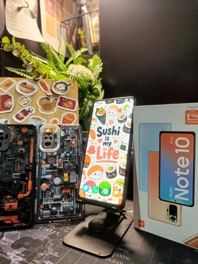 DIJUAL XIAOMI REDMI NOTE 10 PRO 8/128 GB TAHUN 2020