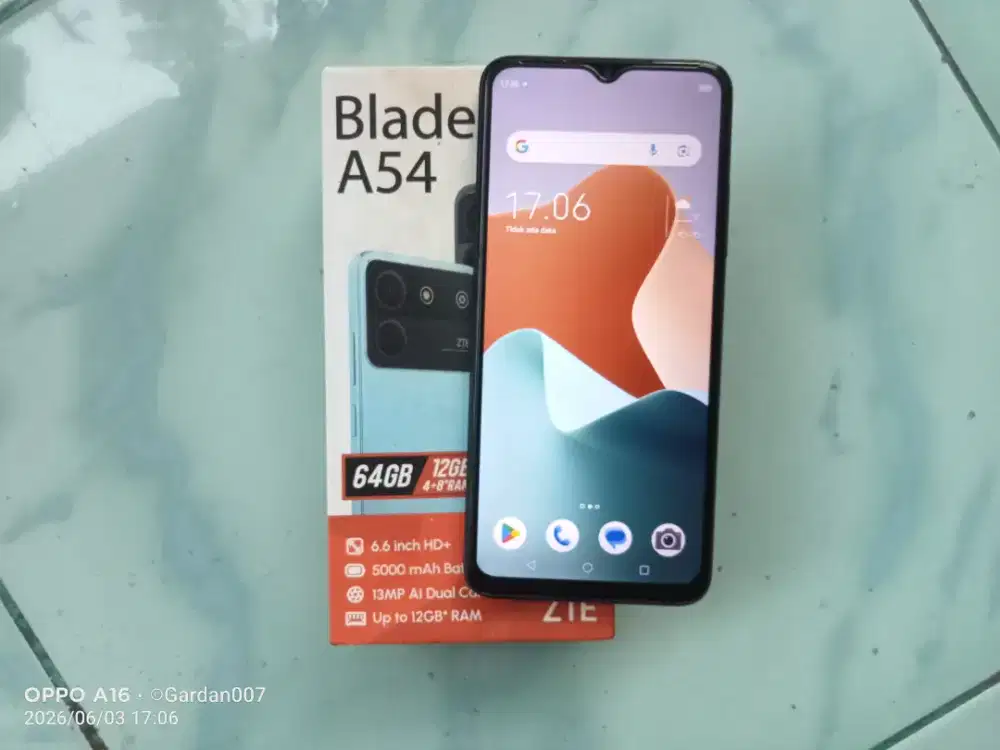Hp Zte Blade A54 4G LTE segel normal semua